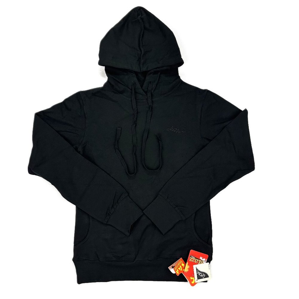 Unisex Skazz by Sansha Young Adult Long Sleeved Black Hoodie, Size 3 (Small)